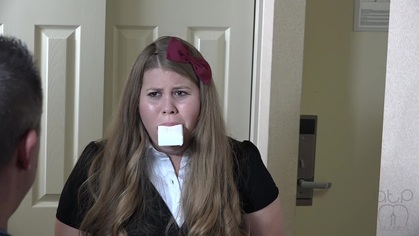 Mouth Soap and Bathbrush for Disrespect - Christy Cutie