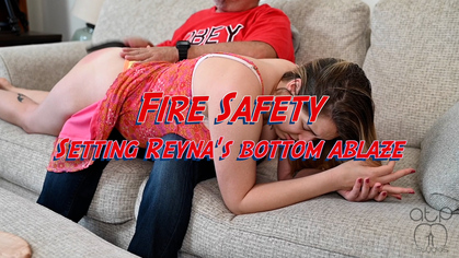 Fire Safety - Setting Reyna’s Bottom Ablaze